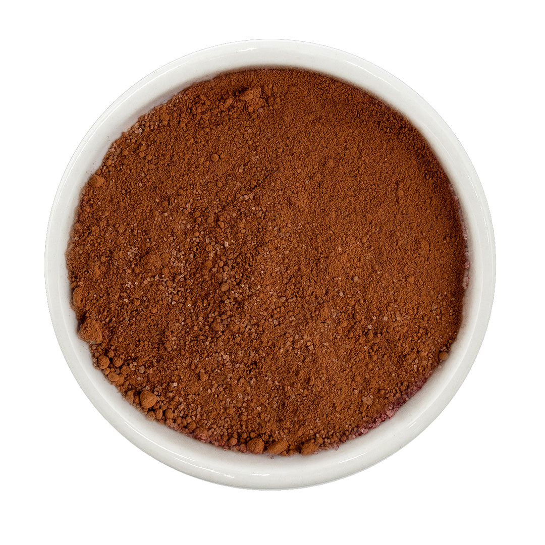 Mocha Cocoa Mix Spice Blend in white bowl