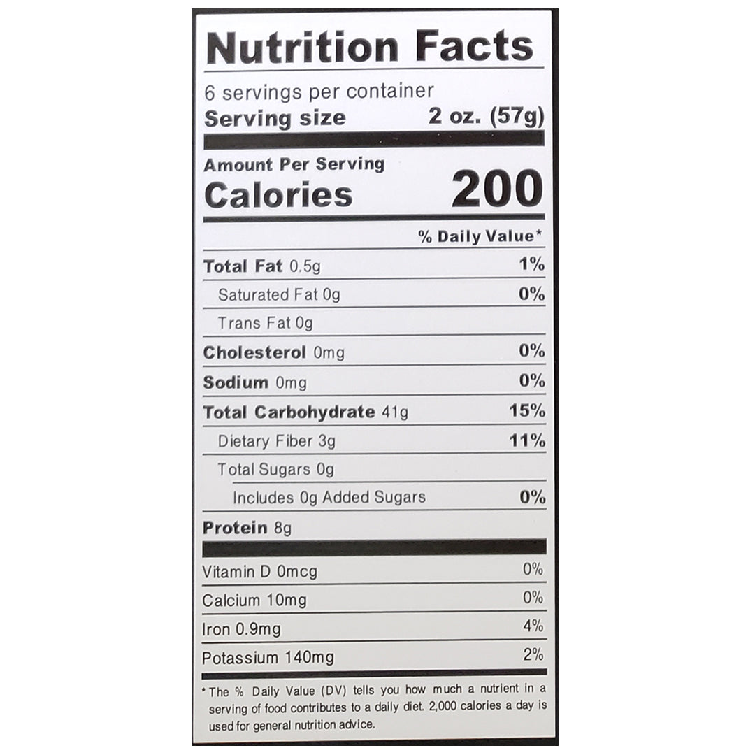 Roasted Garlic Linguine Nutrition Facts